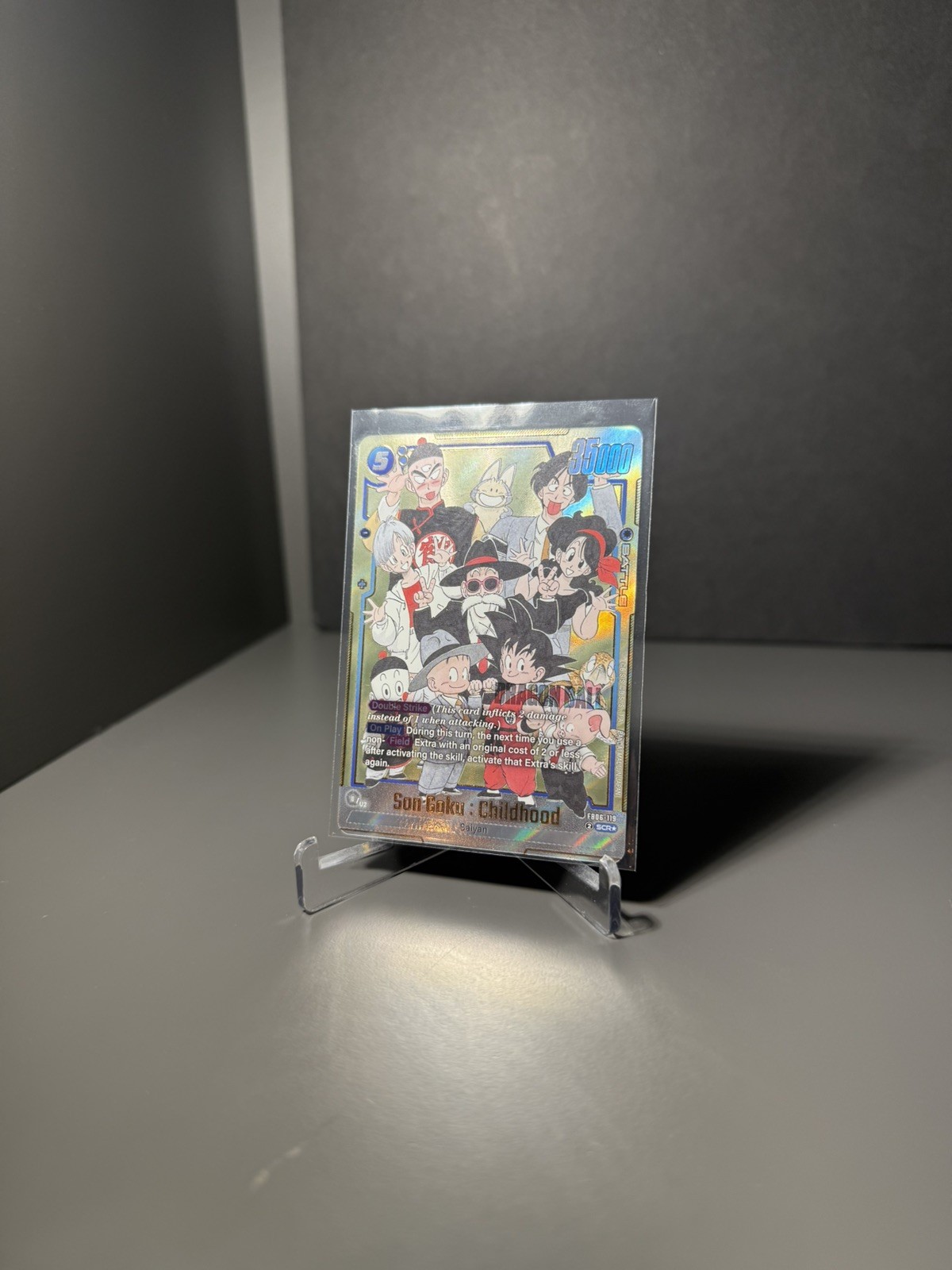 Son Goku : Childhood card (FB06-119) from the Dragon Ball Super: Fusion World view 4