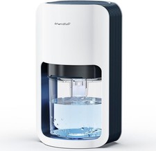 QEXREED Small Dehumidifiers for Home 1200ml, Portable Dehumidifier