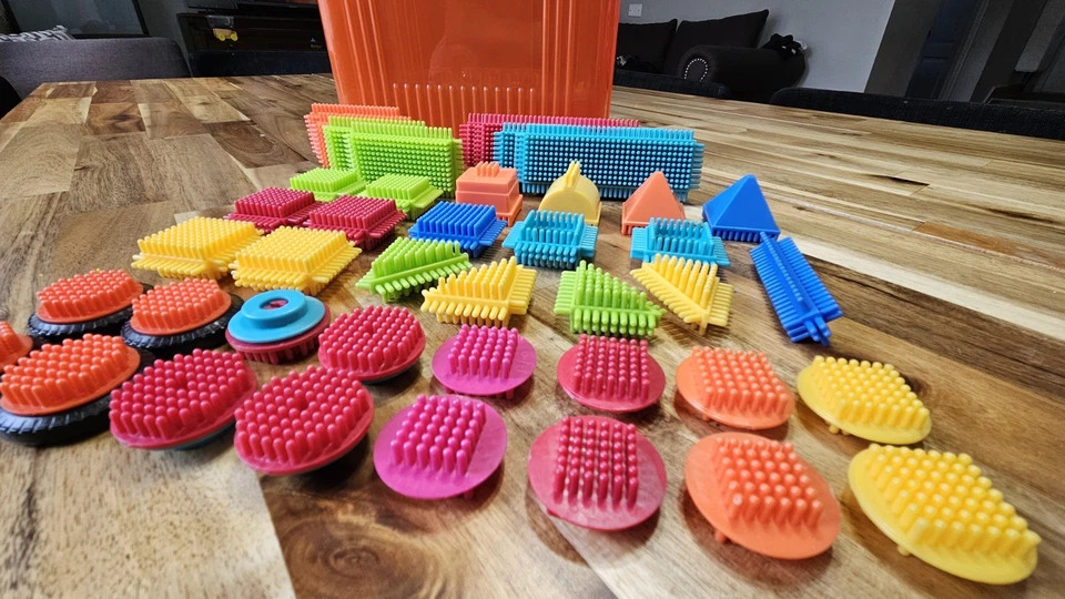 Bristle Blocks STEM Interlocking Building Blocks 34Pc Playset Developmental Toy - Image 3 of 4