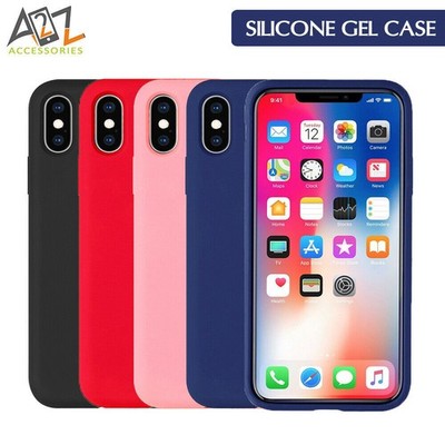 Stoßfeste Silikonhülle für Apple iPhone 14, 13, 12 und Samsung Galaxy S23, S22