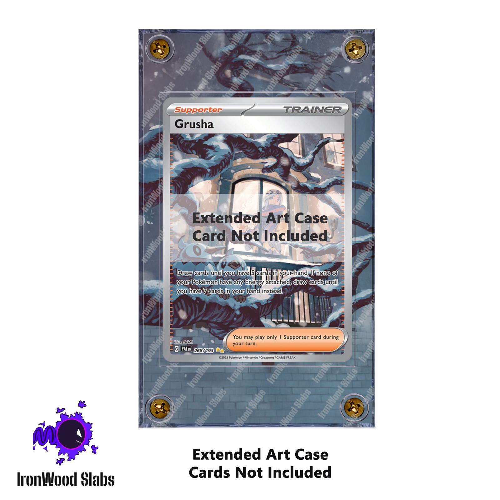 Pokémon TCG Grusha 268/193 Paldea Evolved Extended Art Case