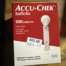 Accu-Chek Softclix  Lancets Diabetic Blood Glucose Exp 2026+ Free Shipping