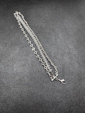 Swarovski Triple Strand Bracelet Silvertone Faceted Beads