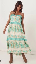 Spell & The Gypsy Coco Lei Strappy Gown Dress size XS