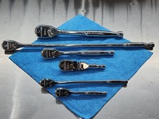 Gearwrench 120xp Ratchet Set 1/4" 3/8" 1/2" lot of 6 81269 81211P 81212P 81304P