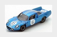 1:43 Spark Alpine A210 #6 Winner Macao 1966 Mauro Bianchi Blue Met 43MC66 Modell