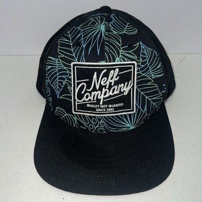 Neff Company Men s Black New Scripted One Size Snapback Hat