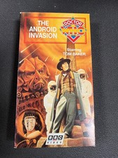 Doctor Who The Android Invasion VHS 8334