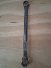 Chiave Vintage Duro Cromata n.2013 12pt Offset Doppia Fine Scatola 5/8" x9/16"