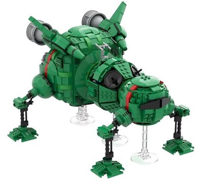 Red Dwarf Starbug MOC Blocks KIT CUSTOM 1200 Bricks Bausteine