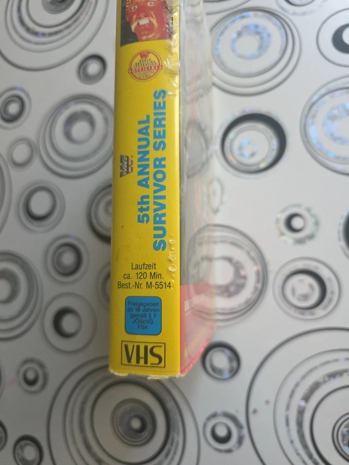 WWF SURVIVOR SERIES 1992 HERAUSFORDERUNG AUS DEM GRAB HULK HOGAN THE UNDERTAKER  - Bild 4 von 4