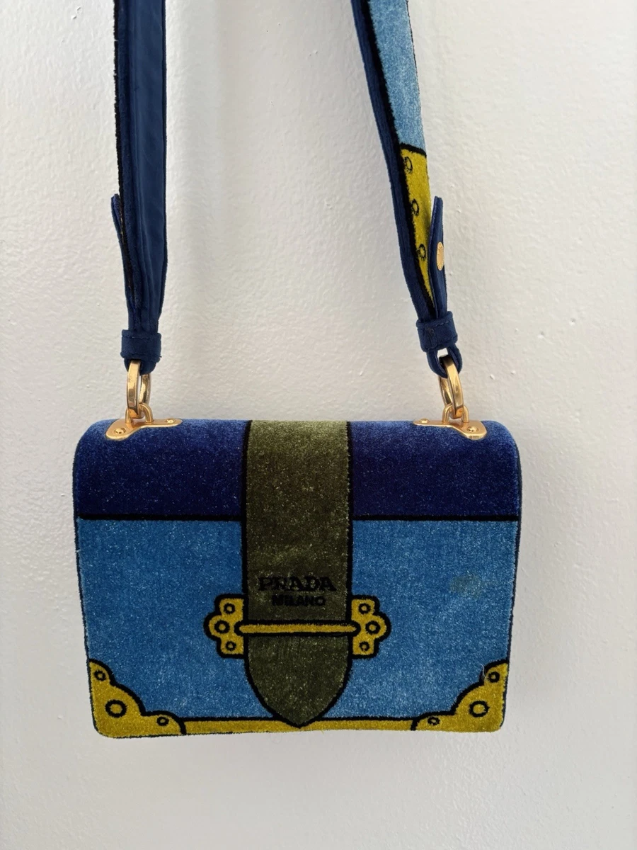 PRADA Suede Shoulder Bags for Women for sale | eBay