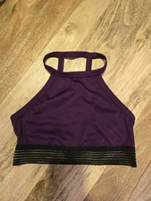 Victoria's Secret Unlined Sports Bra Medium Victoria Sport Purple M