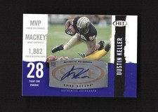 2008 SAGE HIT Autographs Dustin Keller Purdue Boilermakers