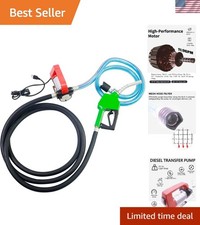 Efficient Automatic Diesel Transfer Pump for Kerosene Transformer Oil, 12 GPM