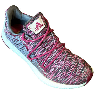 Adidas Crossknit DPR Golf Shoes Pink Gray Womens 5.5 UK 4 FR 36 2/3
