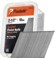 Paslode, Finishing Nail, 650232, 20 Degree Angled Galvanized, 16 Gauge, 2,000 pe