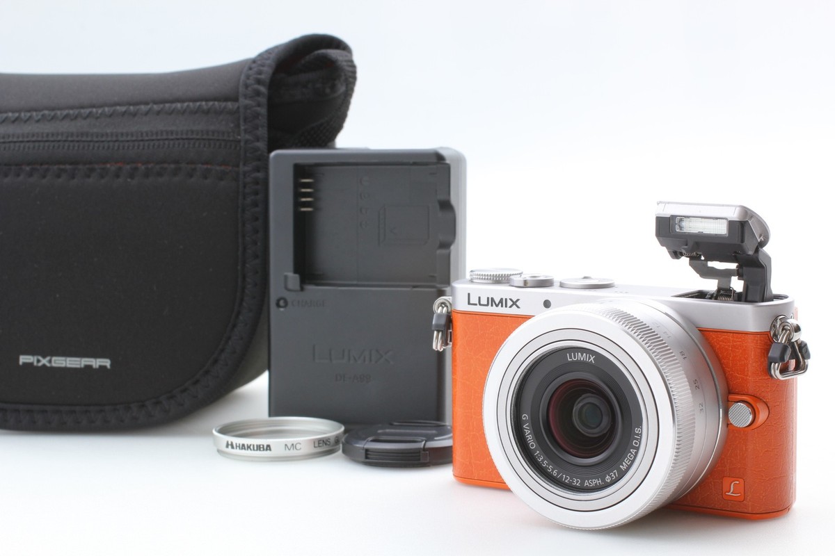 Panasonic - Panasonic LUMIX GM DMC-1K オレンジ Panasonic LUMIX DMC-GM1 Mirrorless Digital Camera Orange