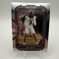 Panini 2023 Prizm Draft Picks Cam Smith Rookie Football Card #167 South Carolina. rookie card picture
