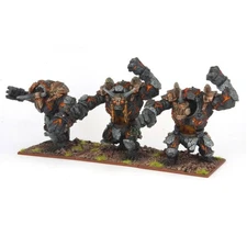 Lesser Obsidian Golems Regiment Abyssal Dwarf Kings of War Chaos Elementals 28mm