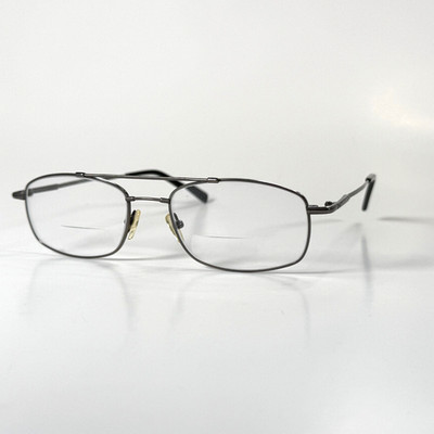 Flex-Factor F5071 Eyeglasses Frame Only 56-19-145 Gunmetal Full Rim Metal Gray
