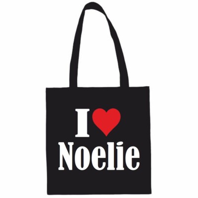 Tasche Beutel Baumwolltasche I Love Noelie Geburtstag Geschenk Valentinstag Oste