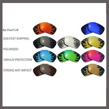 Replacement Polarized Lenses for-Oakley Fuel Cell OO9096 Sunglasses Anti Scratch