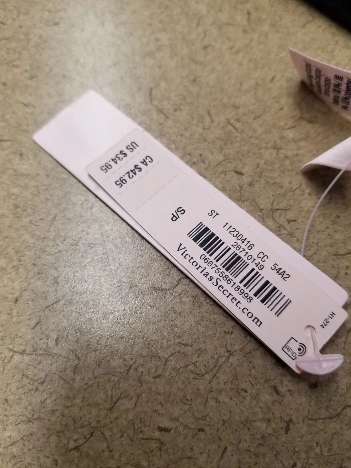 UNDERCOVER Victoria's Secret 11230416 Abito slip in velluto taglia S nero