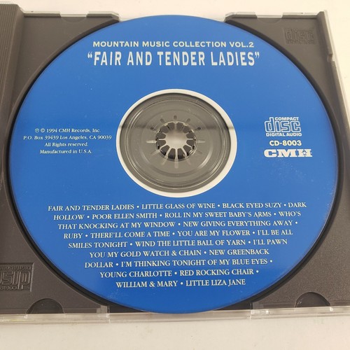 Mountain Music Collection v2 for the Fair & Tender Ladies by Various Artists CD - Picture 3 of 4