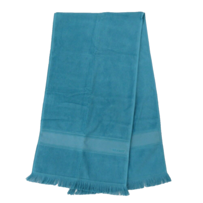 HERMES Paris Cotton Beach Towel Bath Mat Towel Blue 37×149cm | eBay