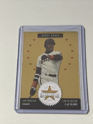 1994 Donruss Barry Bonds Silver Series Stars /10000 | eBay