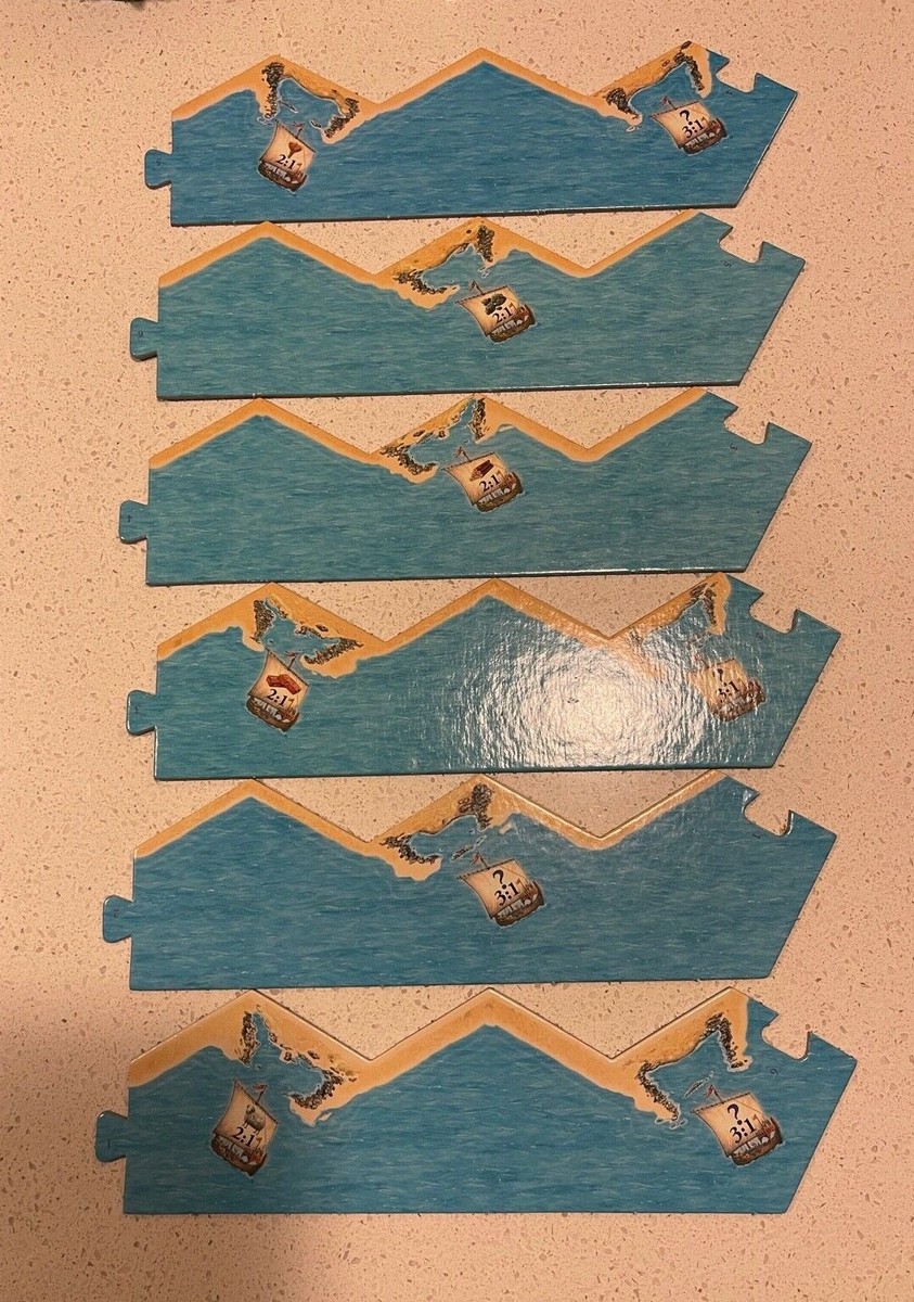 Settlers of Catan Spare Parts Resource Tiles Boarders | eBay