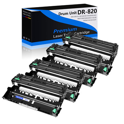 4PK DR820 Drum Unit for Brother DR-820 MFC-L5800DW MFC-L5850DW DCP-L5650DN