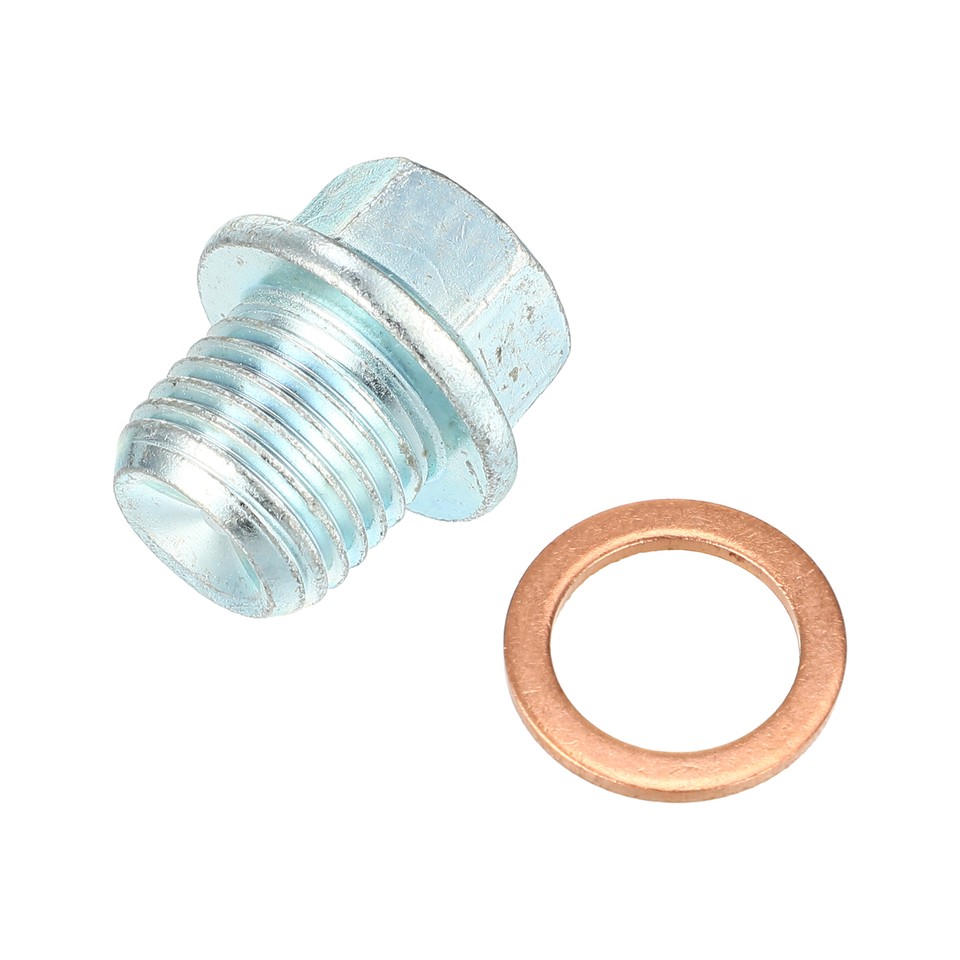 2 Set M14x1.5 Oil Drain Plug with Washer MD050316 for Mitsubishi Silver