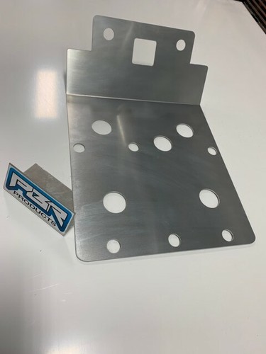 YAMAHA RHINO FRONT SKID PLATE 2006 thru 2013 450 660 700 UTV ATV SQUARE Made USA - Bild 4 von 6