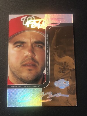 2006 Topps Co-Signers Changing Faces Bronze /75 Nick Johnson Chad Cordero #43