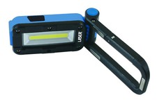 LASER 7650 Magnetic Folding Work Lamp Light Torch Tool COB LED USB Rechargeable