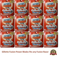 Gillette Fusion 5 Power Razor Blades Refills Cartridges Shaver 100% Authentic US
