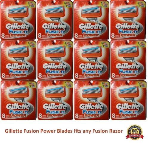 Gillette Fusion 5 Power Razor Blades Refills Cartridges Shaver 100% Authentic US