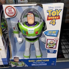 Disney Pixar Toy Story 4 Buzz Lightyear Action Figure - 64069 Deluxe talking