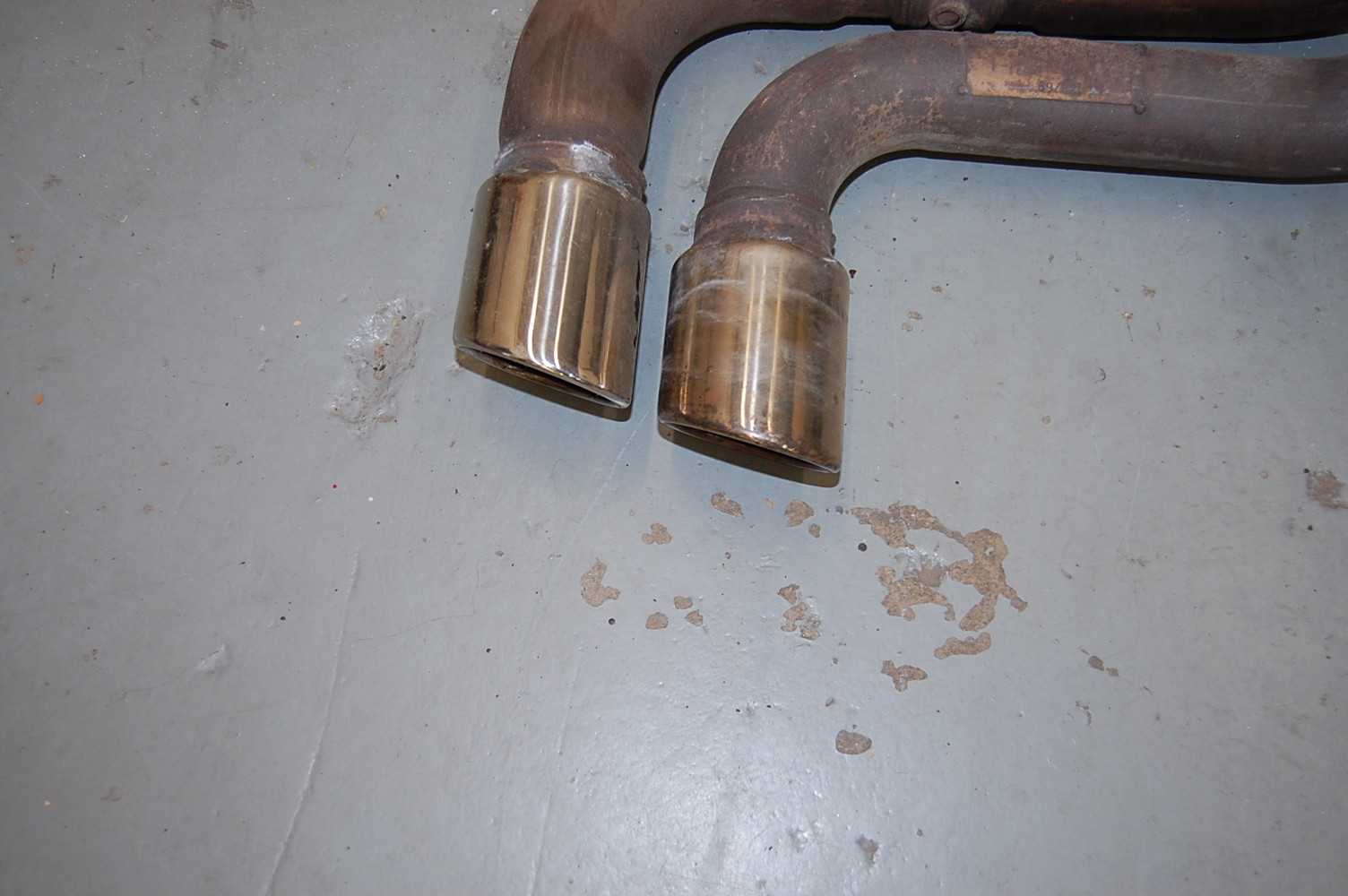 Ferrari 360 muffler and tips 