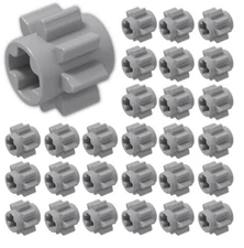 ☀️ NEW LEGO 20x Light Gray Technic, Gear 8 Tooth