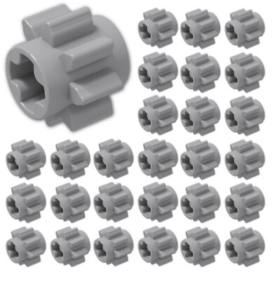   NEW LEGO 20x Light Gray Technic, Gear 8 Tooth