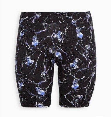 NWT Torrid Plus Size 3X 22/24 Bike Short Disney Villains