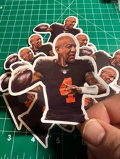 Deshaun Watson Bill Cosby Parody Sticker - Laminated Vinyl Sticker - 3"x3"  