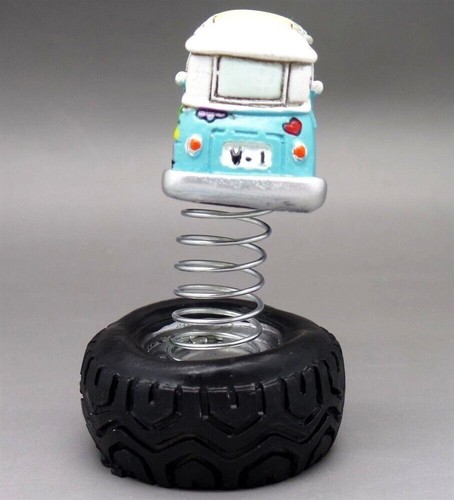 VW Kombi Styled DESKTOP SPRING ORNAMENT Great Gift For The Enthusiast Brand New - Foto 4 di 10