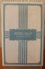Vintage Redi-Slip Finish Playing Cards - Butler Brands Paper Distributor Deck