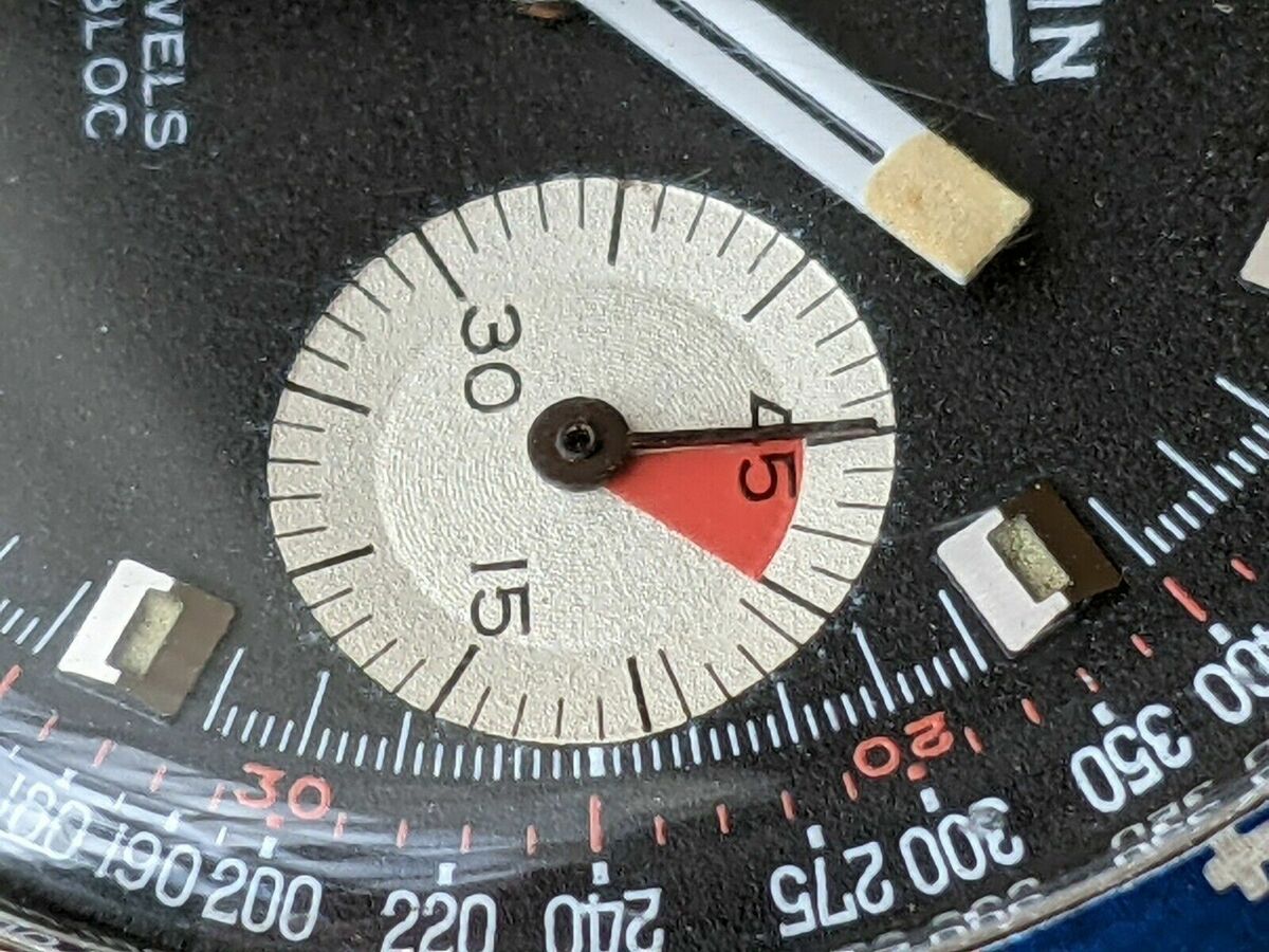 Vintage Vulcain 20 ATM Divers Chronograph w/Warm Patina,All Vintage Vulcain 20 ATM Divers Chronograph w/Warm Patina,All