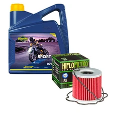 Putoline Sport 4R & Hiflofiltro Oil Filter Fits Yamaha XV250 Virago 2020