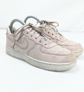 Girls Kids Nike Air Force 1 Trainers Dusty Pink | Size UK 2.5 EU 35 | eBay
